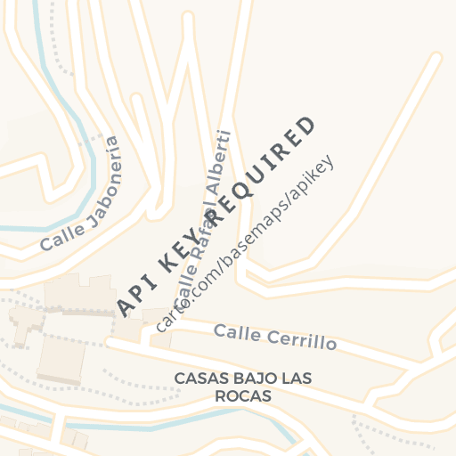 Mapa de ubicación — CALLE GENERAL FRANCO Nº, SETENIL DE LAS BODEGAS