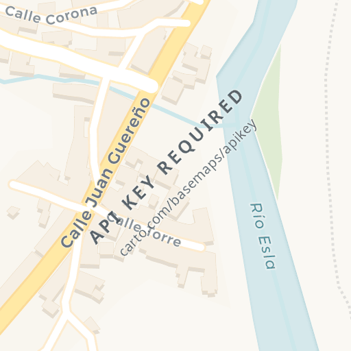 Mapa de ubicación — CALLE JUAN, CRÉMENES, León