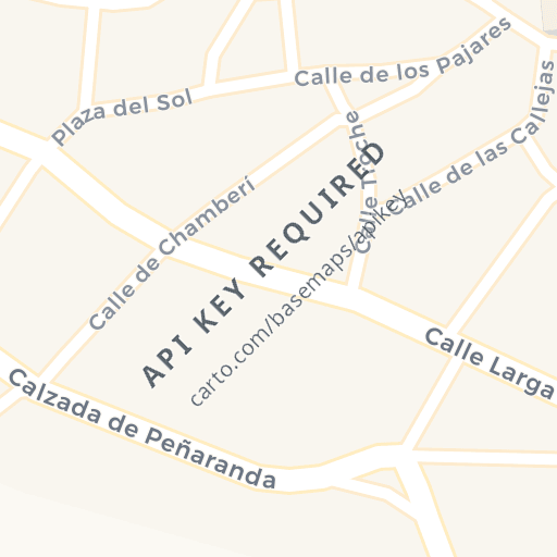 Mapa de ubicación — calle Pozonieve, FLORES DE AVILA, Ávila
