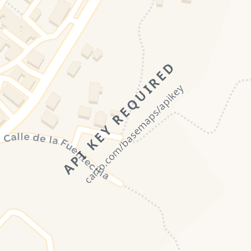 Mapa de ubicación — CALLE FUENTECILLA Nº, LA PARRA (ARENAS DE SAN PEDRO)