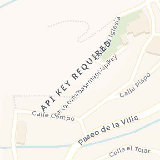 Mapa de ubicación — CL RONDA(BUSTILLO DE CEA) 9, CEA, León