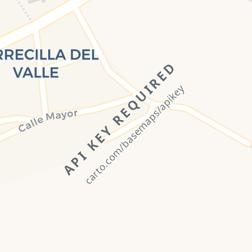 Mapa de ubicación — CARRETERA RUEDA TORRECILLA DEL, TORRECILLA DEL VALLE