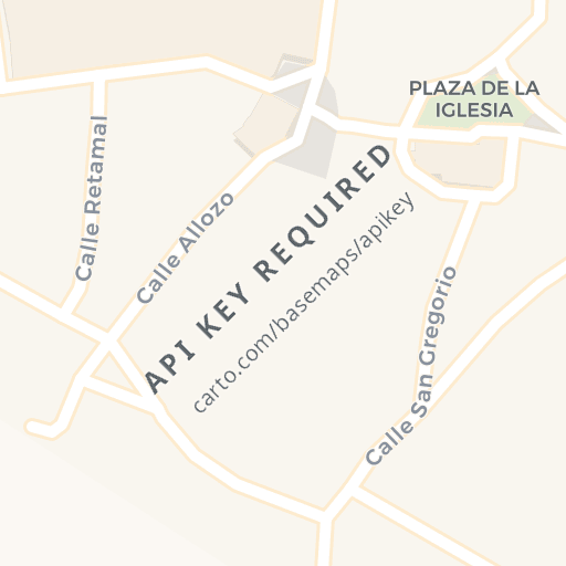 Mapa de ubicación — PLAZA DE LA IGLESIA Nº, VILLANUEVA DEL DUQUE