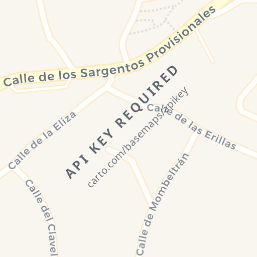 Mapa de ubicación — C/ SANTA TERESA DE JESUS Nº 38 PLANTA, LANZAHITA