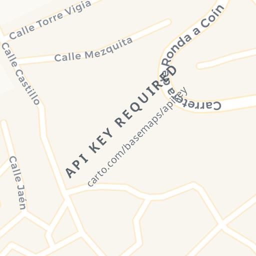 Mapa de ubicación — Cl. Mesones, YUNQUERA, Málaga