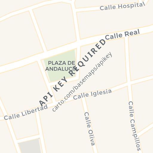 Mapa de ubicación — CALLE DE LAS EAS, SIERRA DE YEGUAS, Málaga