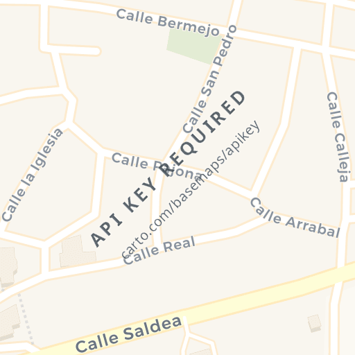 Mapa de ubicación — CAMINO DE LA ZARZA Nº, POZAL DE GALLINAS, Valladolid