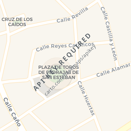Mapa de ubicación — Calle de General Ricardo Oñate, nº 9, 1º