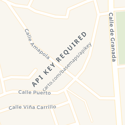 Mapa de ubicación — CALLE EL PUERTO Nº, VILLANUEVA DE ALGAIDAS, Málaga