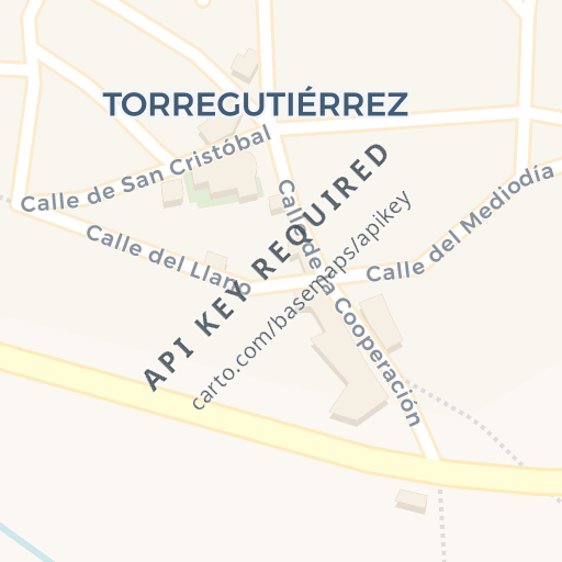 Mapa de ubicación — CALLE POZO, TORREGUTIÉRREZ, Segovia