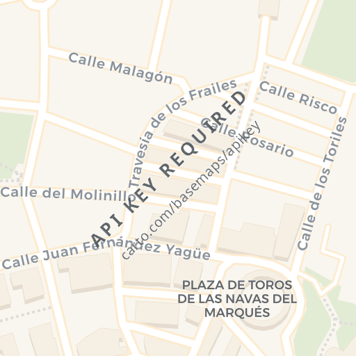 Mapa de ubicación — Calle Antonio Peña Segovia, Las Navas del Marqués