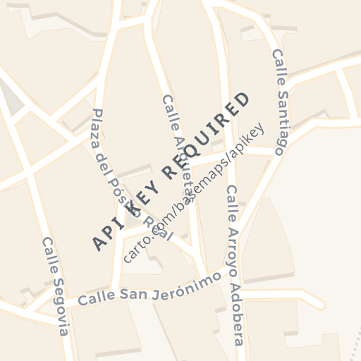 Mapa de ubicación — TRAVESIA DE SAN ISIDRO, CARBONERO EL MAYOR, Segovia