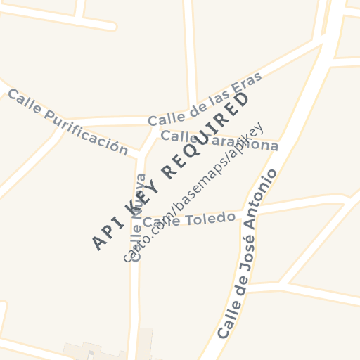 Mapa de ubicación — CL CERVANTES, ALBARREAL DE TAJO, Toledo