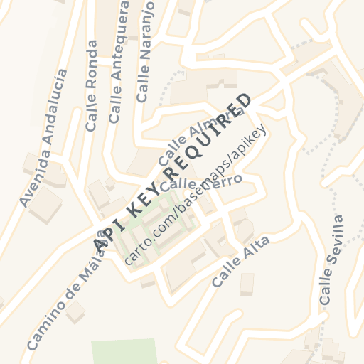 Mapa de ubicación — CALLE ESTACIÓN Nº, ALMÁCHAR, Málaga
