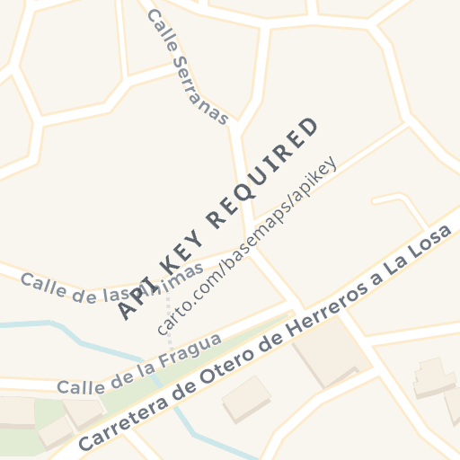 Mapa de ubicación — calle Damas nº, La losa, Segovia