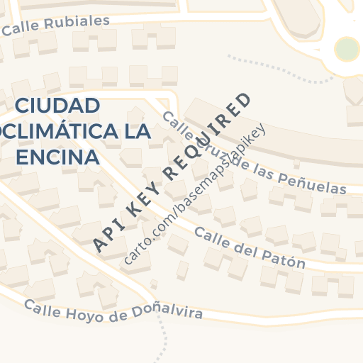 Mapa de ubicación — CJ HORNOS 14 SS, BERNUY DE PORREROS, Segovia