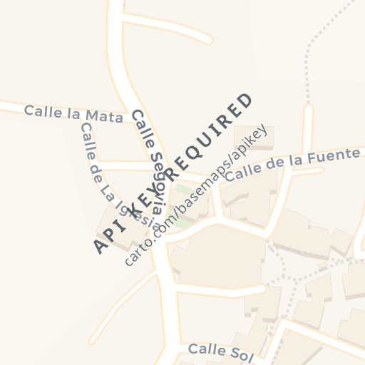 Mapa de ubicación — CALLE, ESPIRDO, Segovia