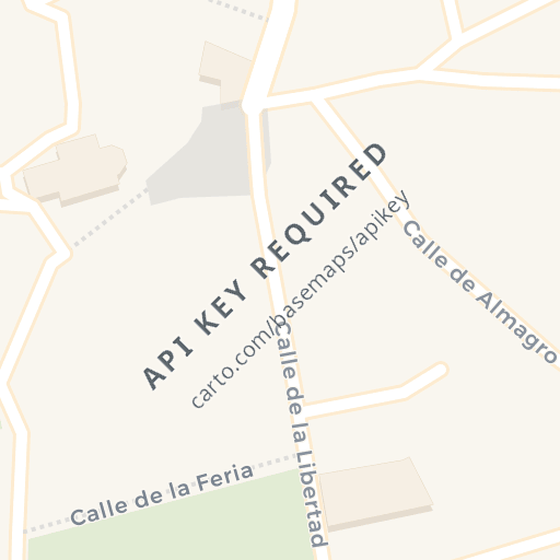 Mapa de ubicación — CALLE LIBERTAD Nº 9 Y, CARRION DE CALATRAVA