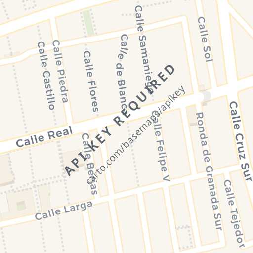Mapa de ubicación — Calle PINTOR JUAN RUIZ S/N SANTA, Santa Fe, Granada