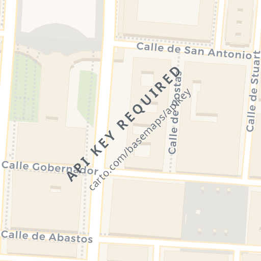 Mapa de ubicación — C/CUARTELES, 3 ESC 1 BAJO, ARANJUEZ, Madrid