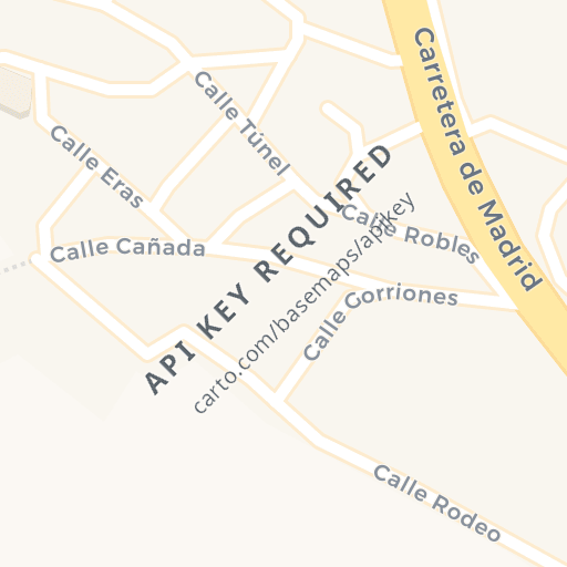 Mapa de ubicación — LG SUERTES DEL TALLAR, CEREZO DE ABAJO, Segovia
