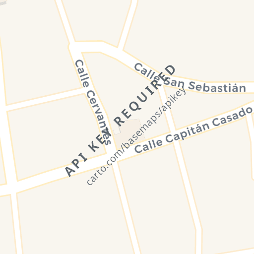 Mapa de ubicación — CALLE SAN SEBASTIAN, N., SANTA CRUZ DE MUDELA