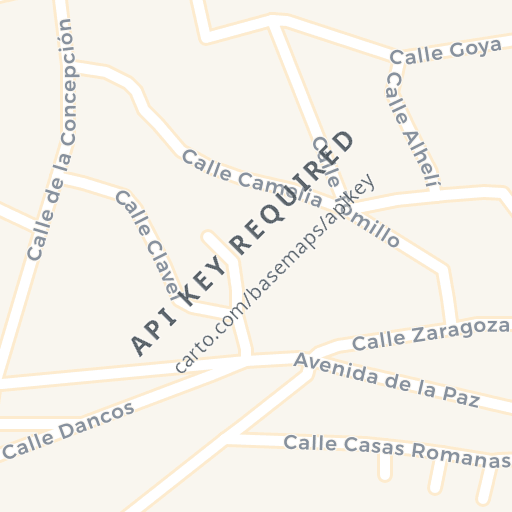 Mapa de ubicación — CL RAFAEL ALBERTI, VILLACAÑAS, Toledo