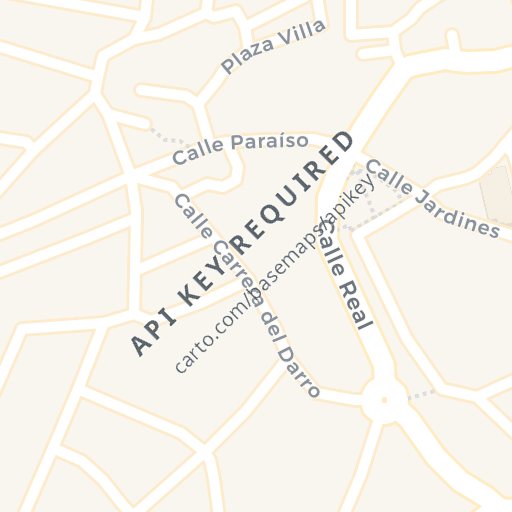 Mapa de ubicación — CL DAURO, DARRO, Granada