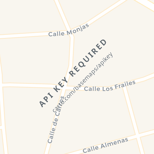 Mapa de ubicación — CARRETERA DE ALMEDINA Nº, VILLANUEVA DE LOS INFANTES