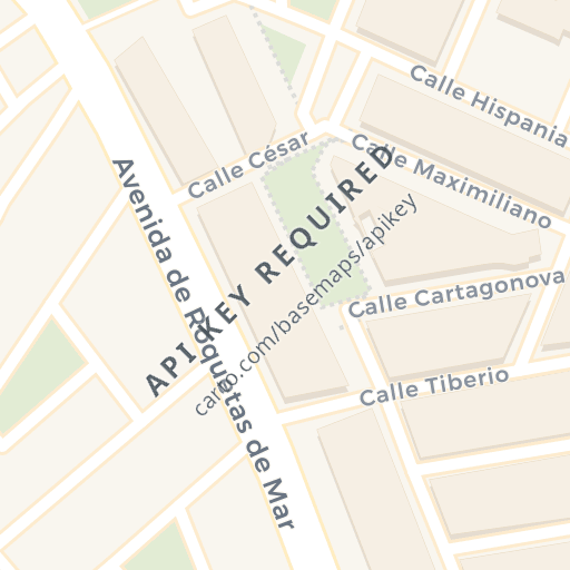 Mapa de ubicación — Calle Cordoba, ROQUETAS DE MAR, Almería