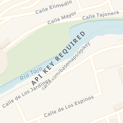 Mapa de ubicación — CL PARIDERA, TRILLO, Guadalajara