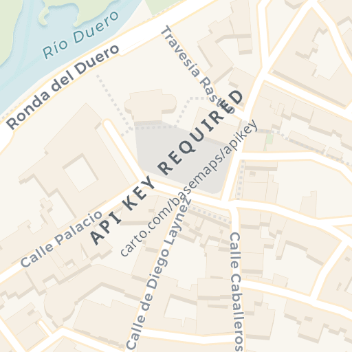 Mapa de ubicación — CALLE ANTONIO MACHADO, 17, 4º, ALMAZAN, Soria