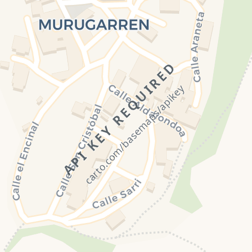 Mapa de ubicación — CALLE LOS RISTROS, MURUGARREN, Navarra