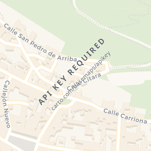 Mapa de ubicación — PG CTO DEL SAHUCO, MZA 2 F1, PEÑAS DE SAN PEDRO