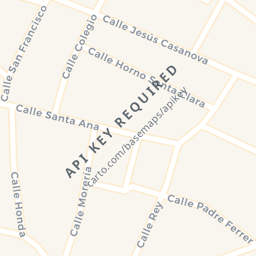 Mapa de ubicación — C/ Venerable Ana San Agustín, número 10, sita en la
