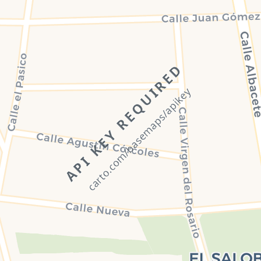 Mapa de ubicación — CALLE SAN JUAN DE DIOS, EL SALOBRAL, Albacete