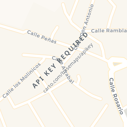 Mapa de ubicación — CALLE ALBACETE, POZOHONDO, Albacete