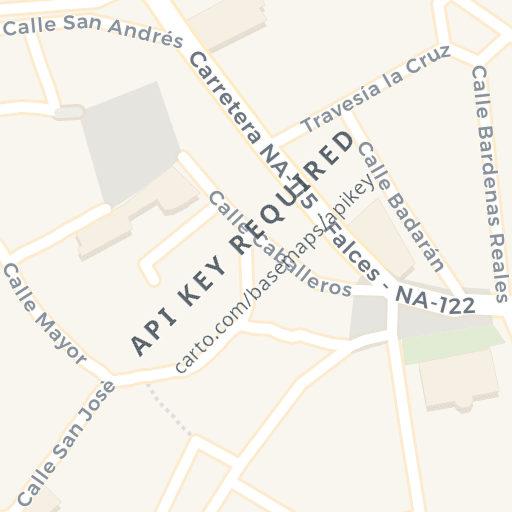 Mapa de ubicación — PLAZA DEL FOSAL, FALCES, Navarra
