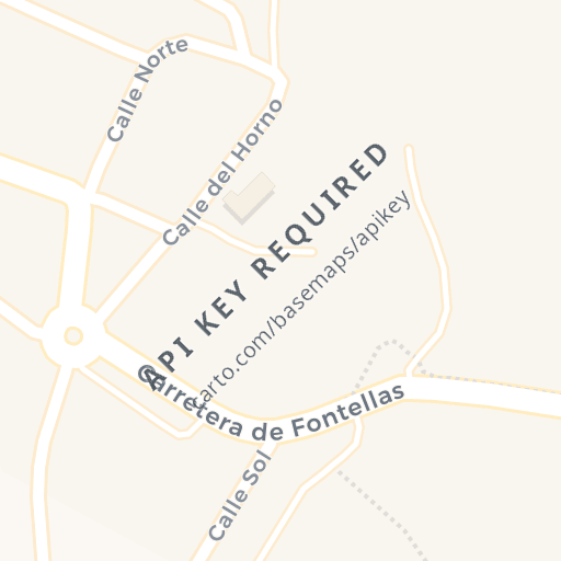 Mapa de ubicación — CALLE DEL NORTE, N.º, FONTELLAS, Navarra