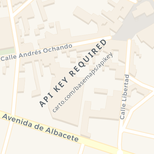 Mapa de ubicación — CL CUBAS 30 E 00, CASAS DE JUAN NUÑEZ, Albacete