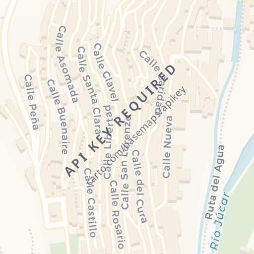 Mapa de ubicación — PARAJE CASILLA, ALCALÁ DEL JÚCAR, Albacete