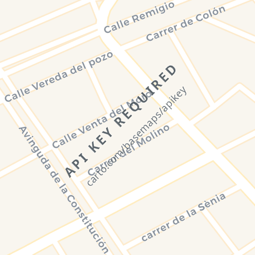 Mapa de ubicación — calle La Paz, CAMPORROBLES, Valencia