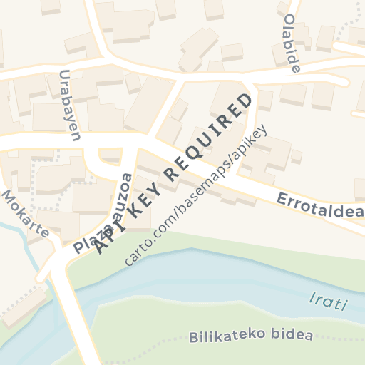 Mapa de ubicación — Calle o Barrio del Molino (Errotaldea) nº