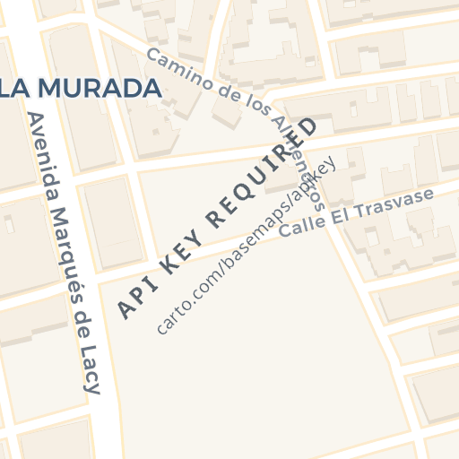 Mapa de ubicación — AV MARQUES DE LACY, LA MURADA (ORIHUELA), Alicante