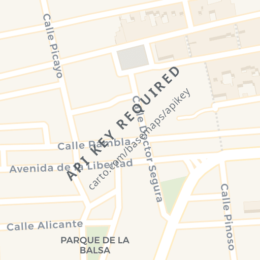 Mapa de ubicación — CL SAU R2, SALINAS, Alicante