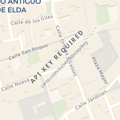 Mapa de ubicación — C/ Fray Luis de, ELDA, Alicante