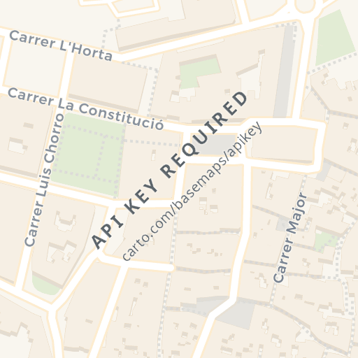 Mapa de ubicación — AVENIDA SALINETAS, Nº 3, PLANTA ÁTICO, TIPO, PETRER