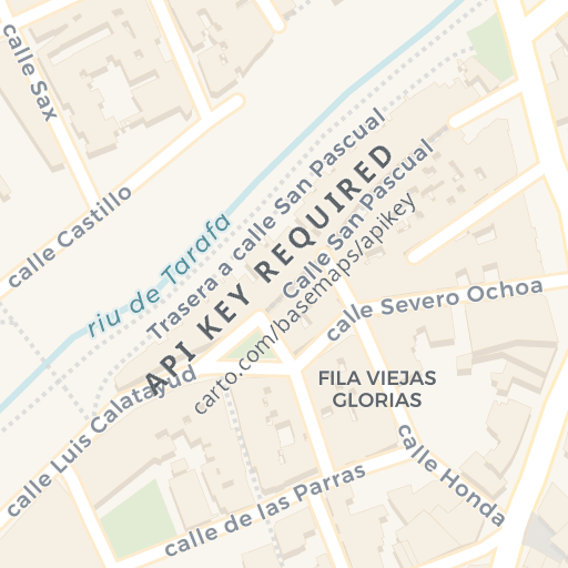 Mapa de ubicación — CALLE EL BARRANCO 35 1º, ASPE, Alicante