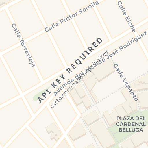 Mapa de ubicación — C/ Comandante Víctor Nº, DOLORES, Alicante