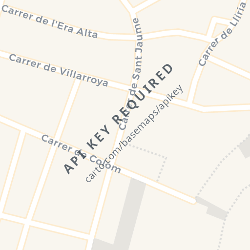 Mapa de ubicación — Calle Rodanes, número 46, planta baja, puerta